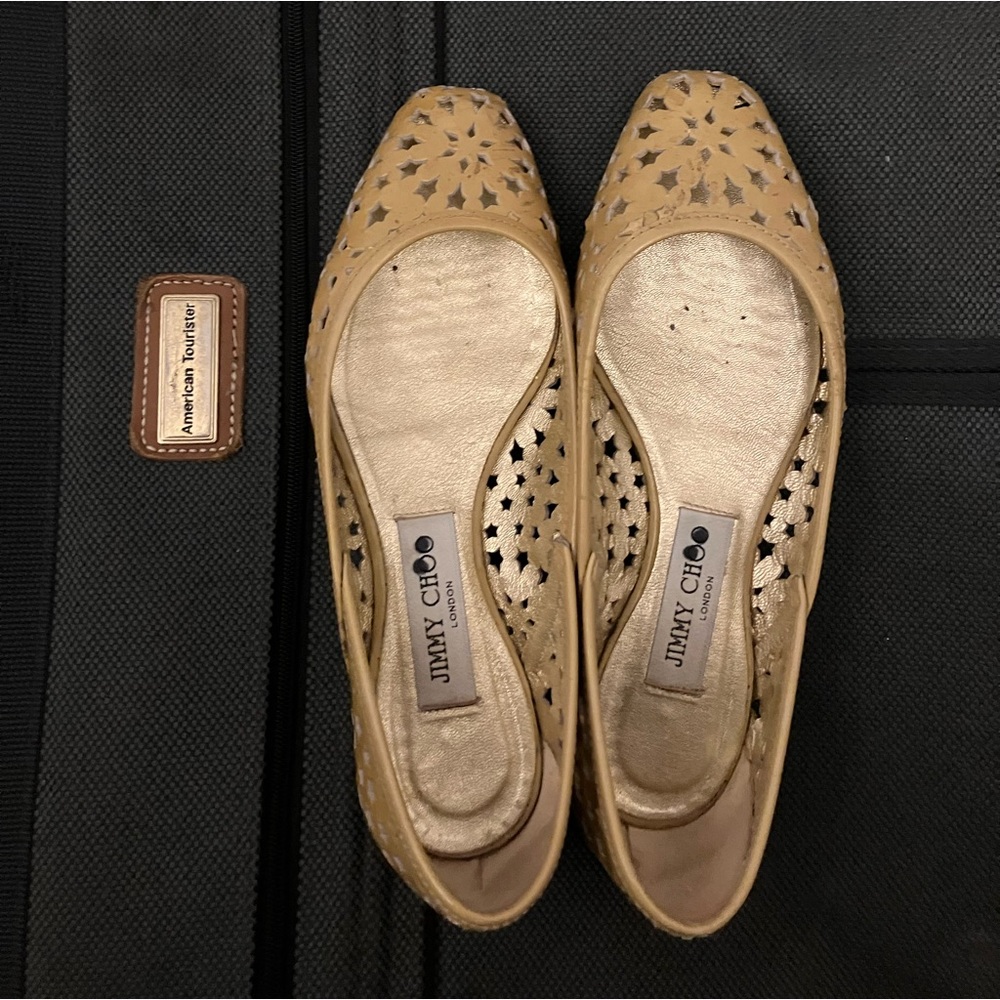 Yellow Ballet flats
